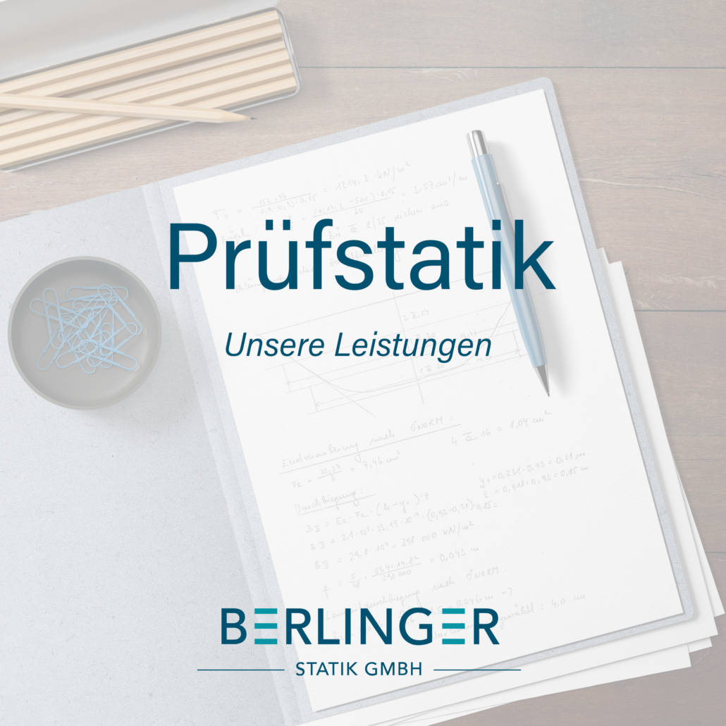 Unsere Leistungen: Prüfstatik